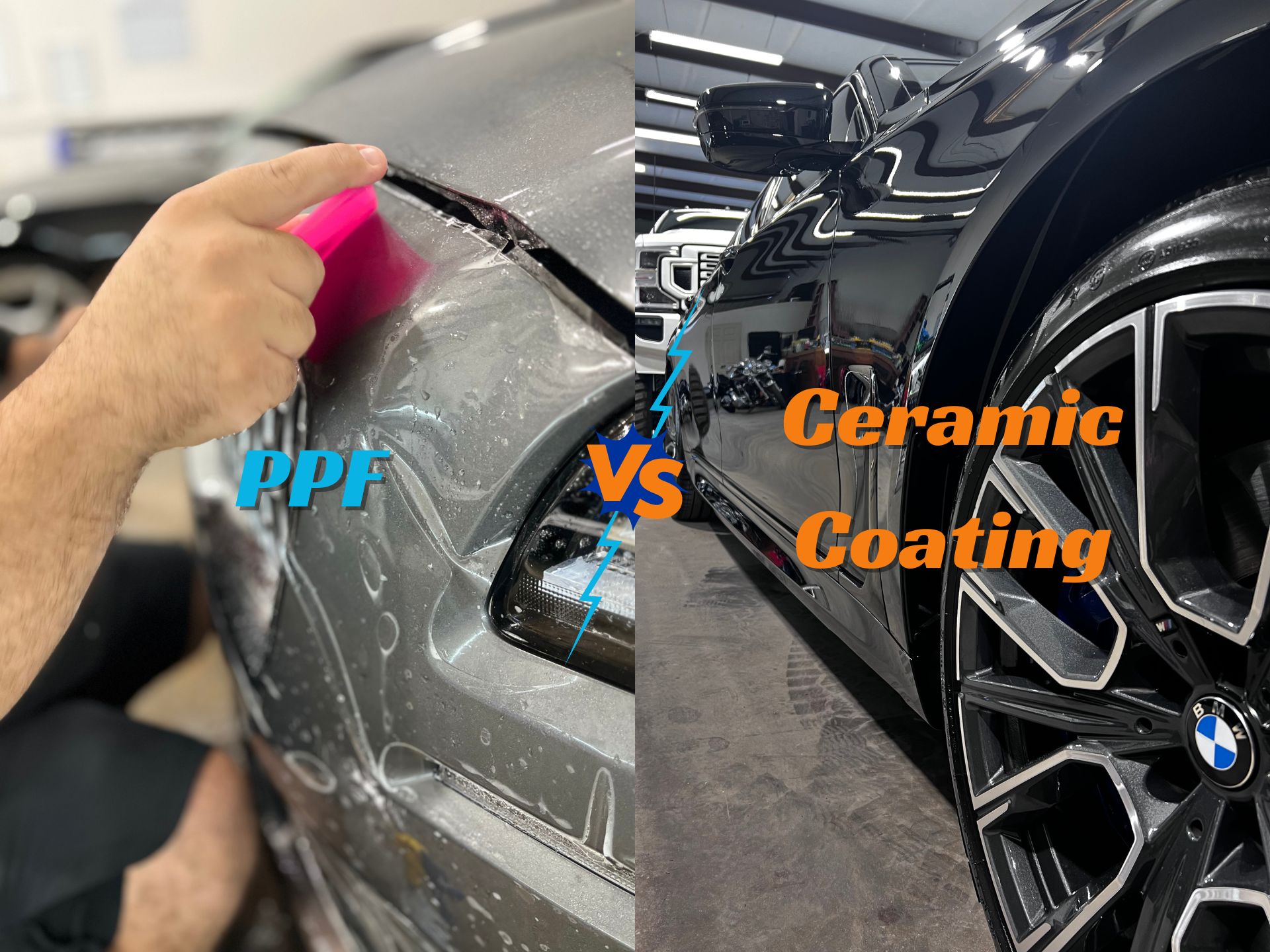 PPF vs Ceramic Coating Reflections Auto Spa and Protection Hernando County, FL 1